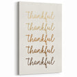Thankful Typography Fall Wall Art – Autumn Canvas Art & Decor