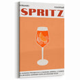Classic Spritz Cocktail - Bar Wall Art for Kitchen or Lounge