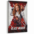2020s Vintage Movie Poster - Black Widow Retro Film Art