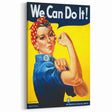 Vintage Motivational Poster - We Can Do It! Retro Art