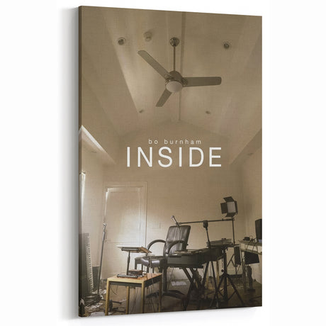 2020s Vintage Movie Poster - Bo Burnham Inside Retro Film Art