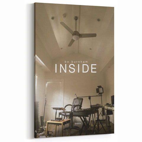 2020s Vintage Movie Poster - Bo Burnham Inside Retro Film Art