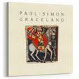 Paul Simon Graceland Retro Wall Art – Vintage Canvas Print