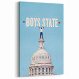 2020s Vintage Movie Poster - Boys State Retro Film Art
