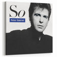Peter Gabriel So Retro Wall Art – Vintage Canvas Print