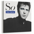 Peter Gabriel So Retro Wall Art – Vintage Canvas Print