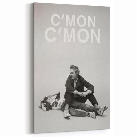 2020s Vintage Movie Poster - C'mon C'mon Retro Film Art