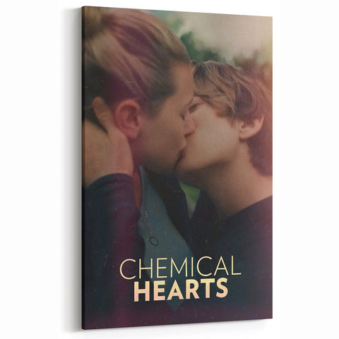 2020s Vintage Movie Poster - Chemical Hearts Retro Film Art