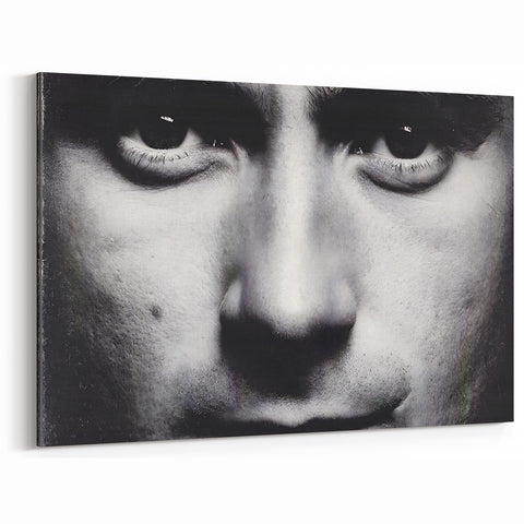 Phil Collins Face Value Retro Wall Art – Vintage Canvas Print