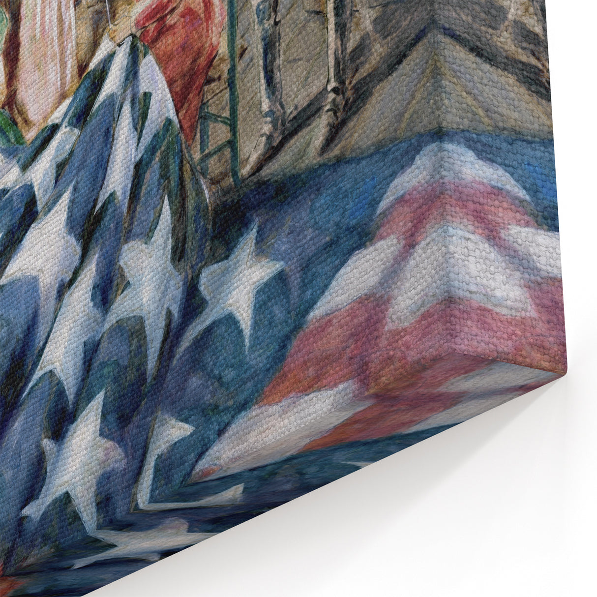 Betsy Ross Flag Sewing - American Flag Wall Art