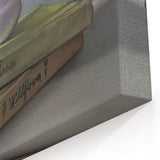 Coffee & Books Art Print - Coffee Wall Art for Cozy Kitchen Decor