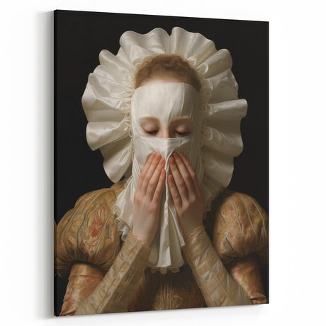 Antique Portrait Prints – Mysterious Vintage Renaissance Artwork