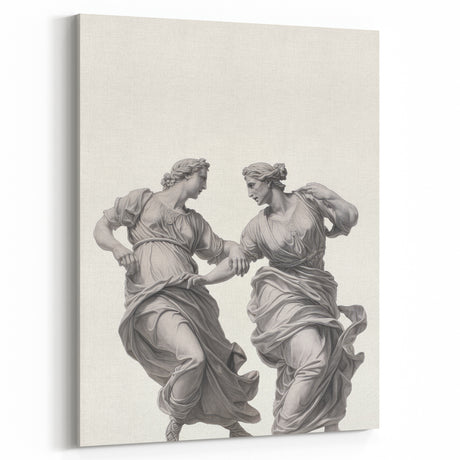 Classic Portrait Artwork – Vintage Greco-Roman Wall Art Print