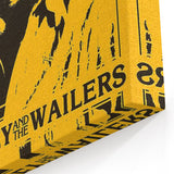 Vintage Bob Marley & The Wailers 1978 Concert Poster - Retro Music Art
