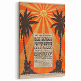 Boz Scaggs Hot Fun in the Sun Poster - Retro Music Wall Art
