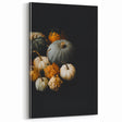Elegant Fall Wall Art – Autumn Pumpkins and Gourds Canvas Print