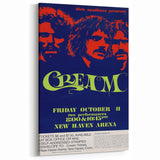 Cream Retro Poster Art - Vintage Band Wall Art - Retro Canvas Print