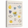 Cozy Teapot & Kitchen Art - Kitchen Wall Art for Warm Homes