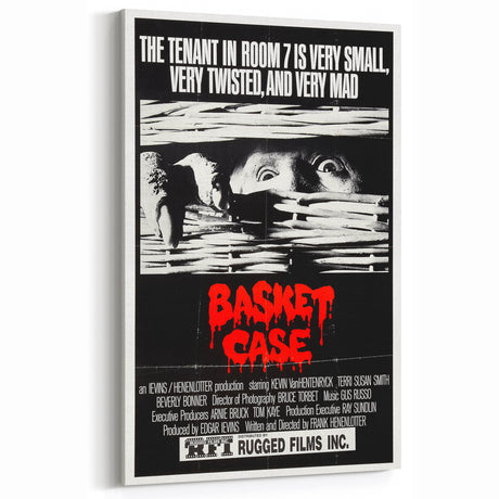 Retro Wall Art - Basket Case Vintage Horror Poster Art
