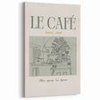 Le Café Coffee Art - Coffee Wall Art for Kitchen and Cafe Decor