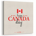 Happy Canada Day Wall Art - Canadian Flag Wall Art & Maple Leaf Wall Art