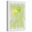 Margarita Cocktail Art - Beverage Wall Art for Bar Decor