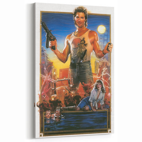 Retro Wall Art - Big Trouble in Little China Movie Poster