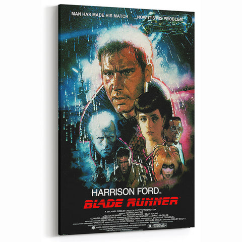 Retro Wall Art - Blade Runner Vintage Sci-Fi Movie Poster