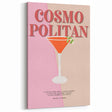 Cosmopolitan Cocktail Art - Beverage Wall Art for Bar Decor