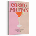 Cosmopolitan Cocktail Art - Beverage Wall Art for Bar Decor