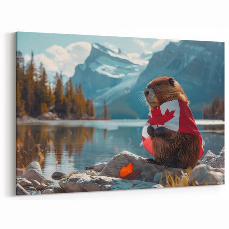 Canadian Heritage Wall Art - Canada Day Decorations & Maple Leaf Art