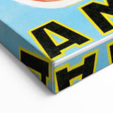 AMOS Pils Beer Poster: Retro King Advertising Wall Art