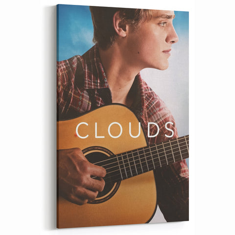 2020s Vintage Movie Poster – Clouds Retro Film Art