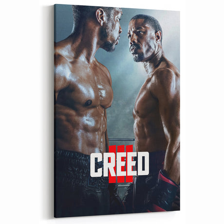 2020s Vintage Movie Poster – Creed III Retro Film Art
