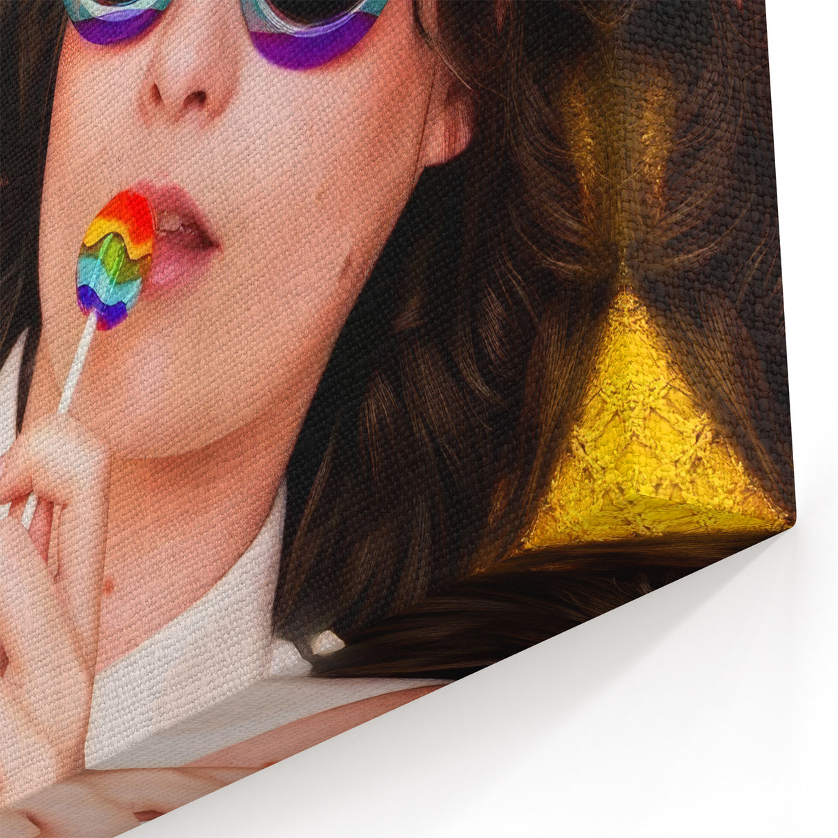 2020s Vintage Movie Poster – Dating Amber Retro Film Art