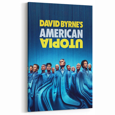 2020s Vintage Movie Poster – David Byrne's American Utopia Art