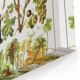Vintage Botanical Art Print – Grapevine Illustrations and Leaves