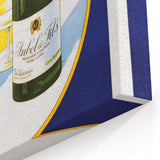Vintage Aubel & Fils Champagne Poster - Retro French Advertising Art
