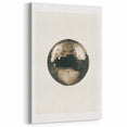 Golden Disco Ball Celebration - New Year's Eve Wall Art Print