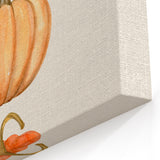 Stacked Pumpkins Halloween Canvas Art - Spooky Wall Decorations