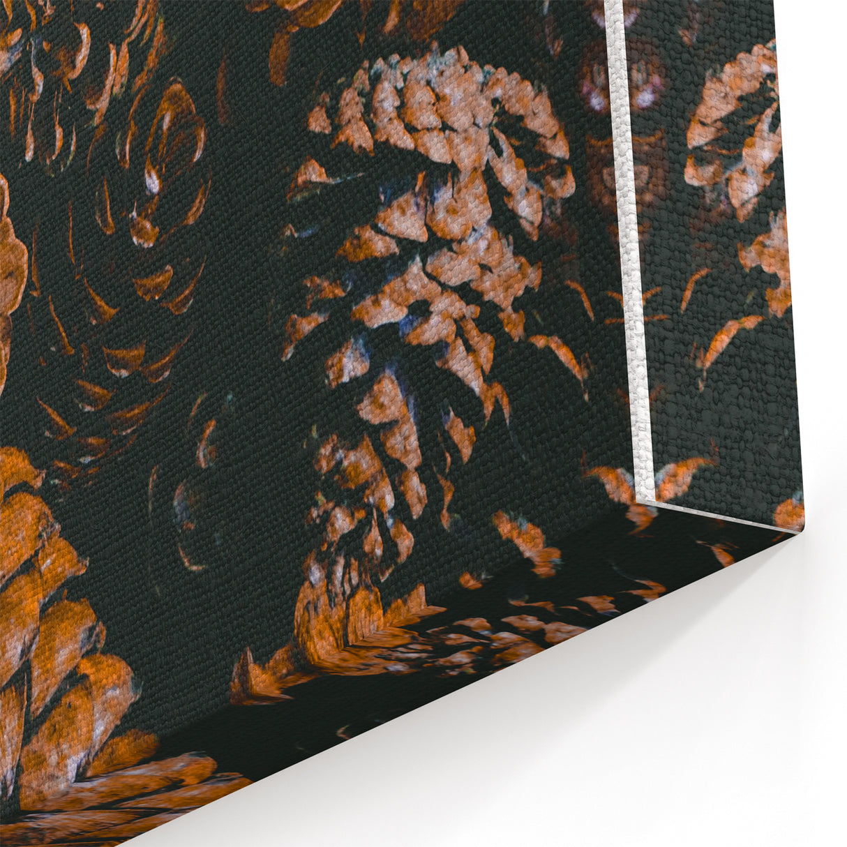 Rustic Pinecones - Fall Wall Art Autumn Canvas Art Print