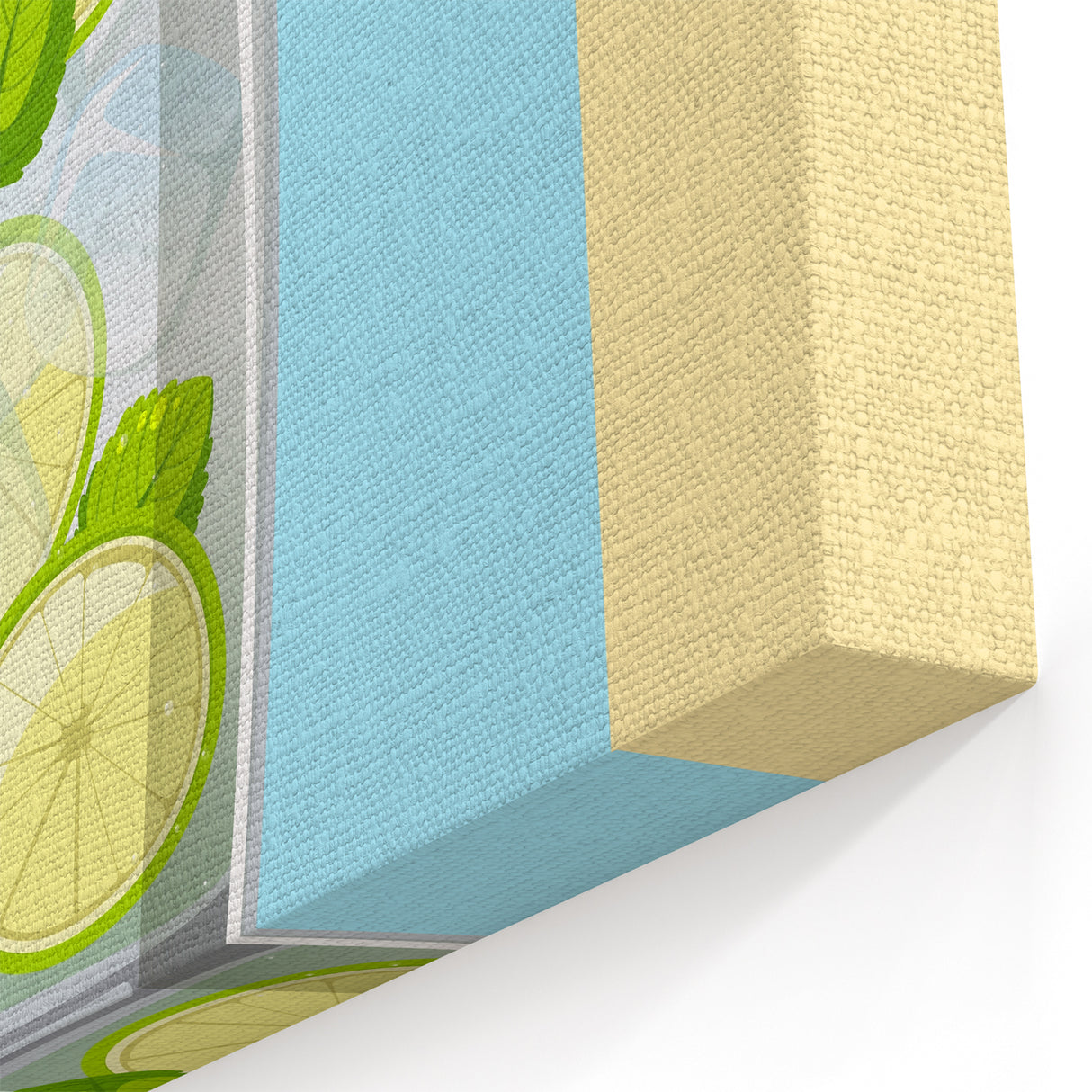 Mojito Cocktail Recipe - Bar Wall Art for Kitchen & Lounge