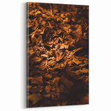 Golden Autumn Leaves – Rustic Fall Wall Art for Home Décor