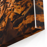 Golden Autumn Leaves – Rustic Fall Wall Art for Home Décor