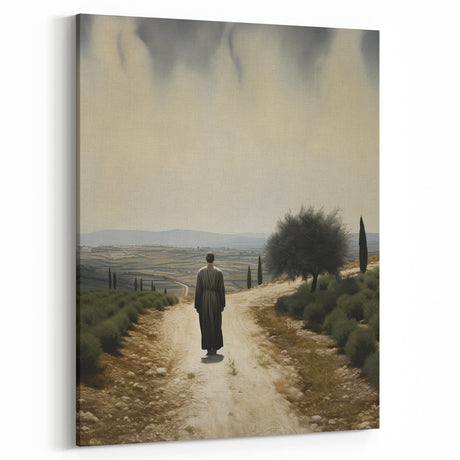 Timeless Vintage Landscape Portrait – Antique Canvas & Prints