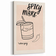 Spicy Margarita Cocktail - Bar Wall Art for Kitchen & Lounge