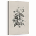 Vintage Botanical Art Print – Elegant Flower Illustration Art