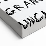 Spooky Character Names Halloween Wall Art - Halloween Wall Decor