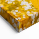 Golden Yellow Leaves in Sunlight – Fall Wall Art for Cozy Decor