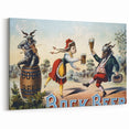 Vintage Advertising Poster: Bock Beer Retro Wall Art